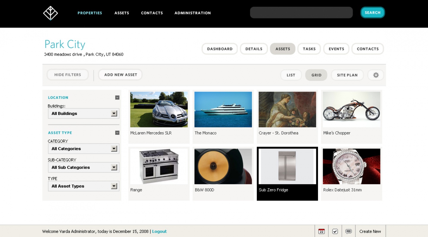 screen assetgrid big