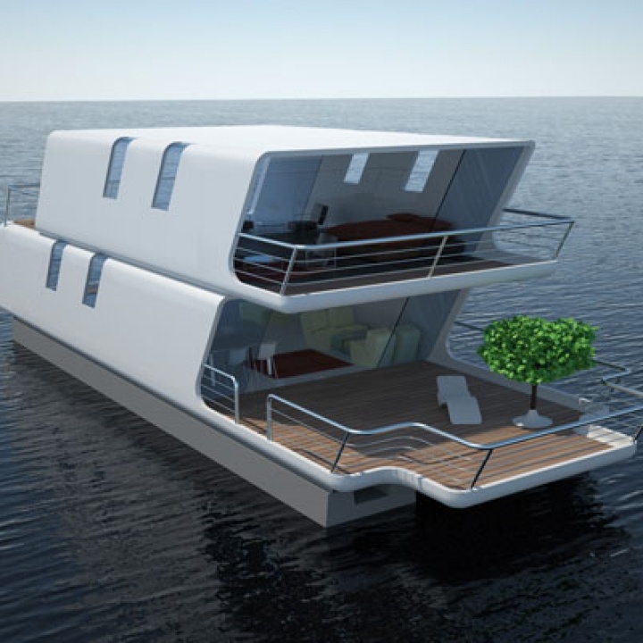 tubiq floating house