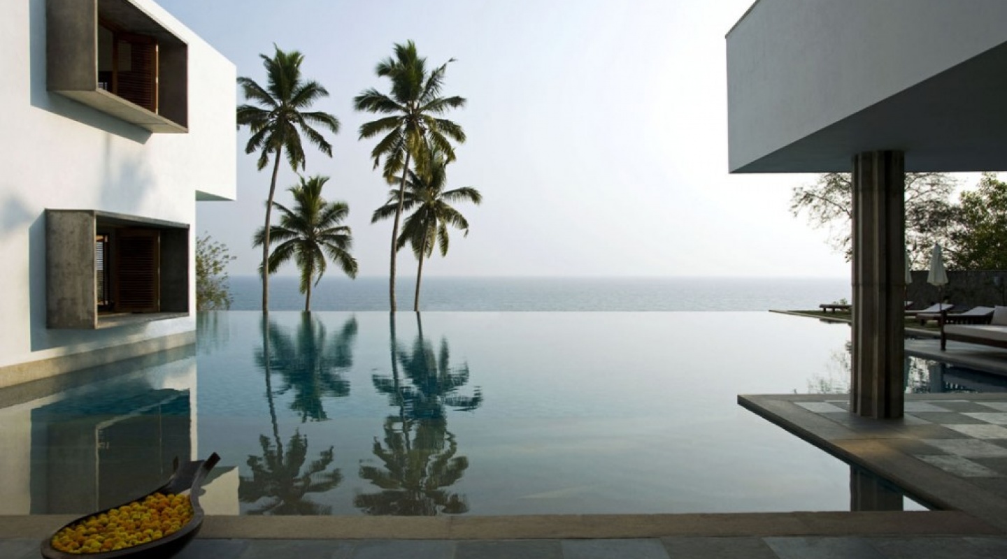 Cliff House in Kerala India