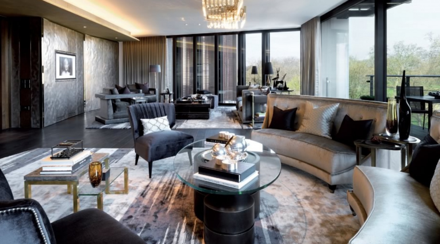 Interiors of One Hyde Park, London