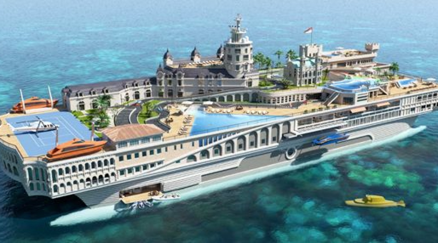 The Streets of Monaco by Yacht Island Design