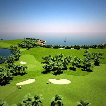World's First Floating Golf Course Planned for Maldives