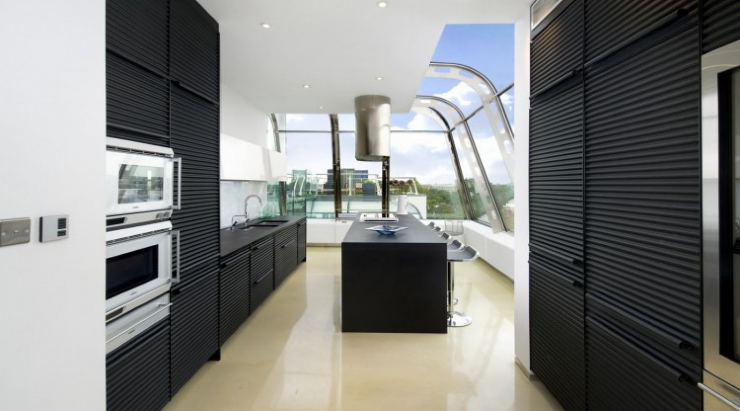 penthouse in london by richard hywel evans architects 4