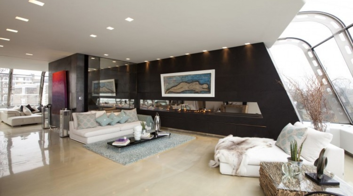 penthouse in london by richard hywel evans architects 6