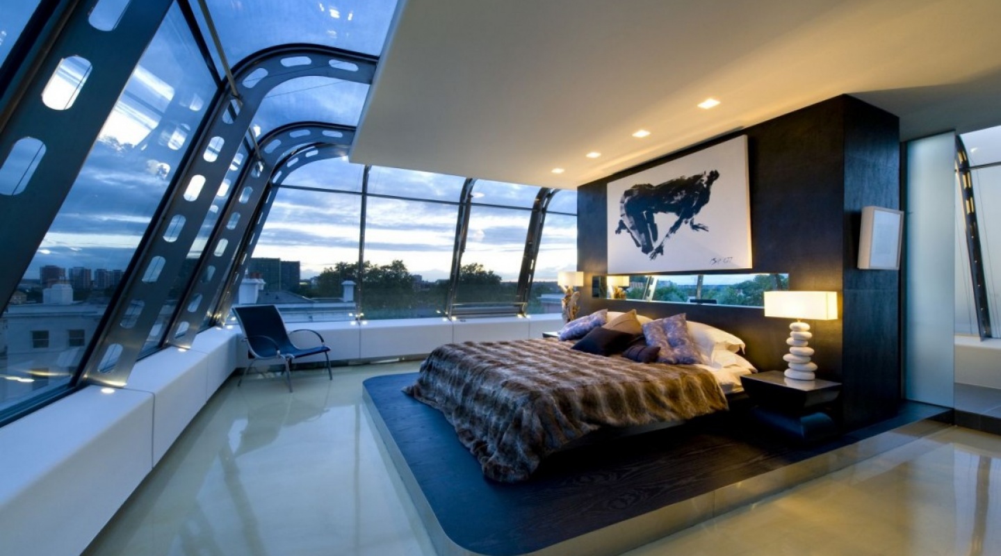 penthouse in london by richard hywel evans architects 7