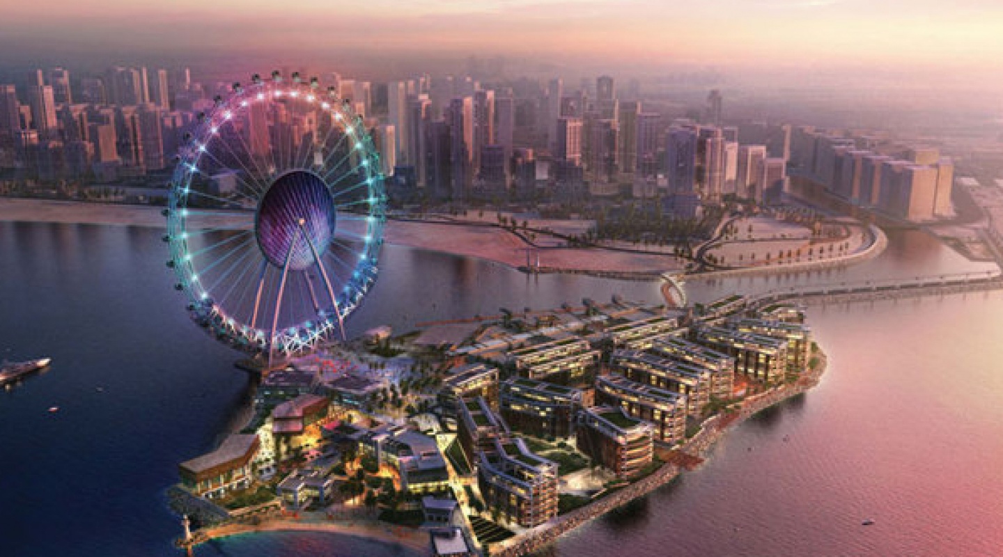bluewaters island project in dubai