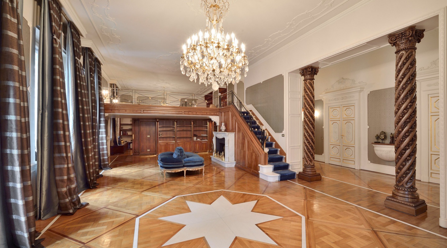 Classic apartment in Milan Italy